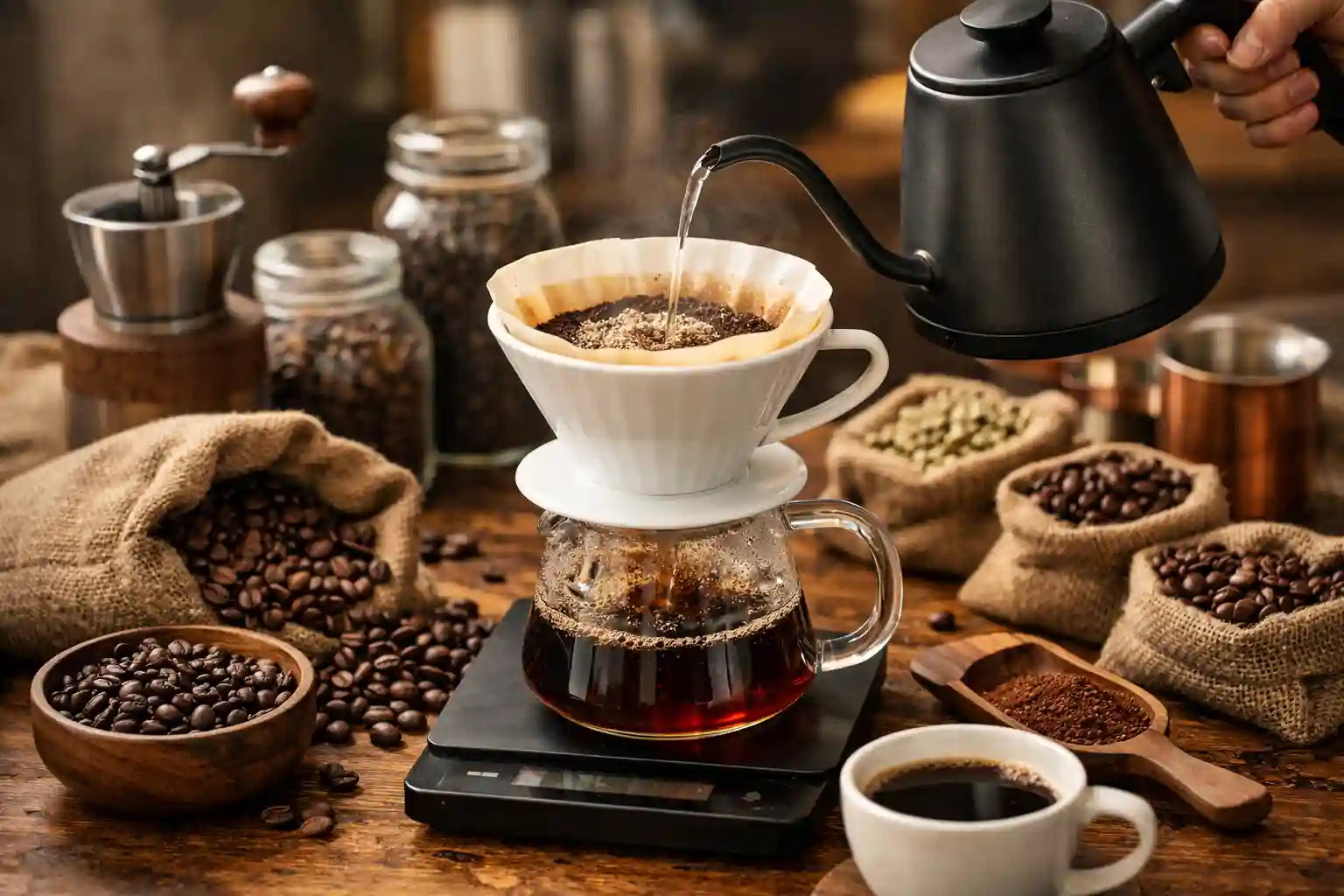 How to Make the Best Pour Over Coffee at Home (Bean Guide Included ...