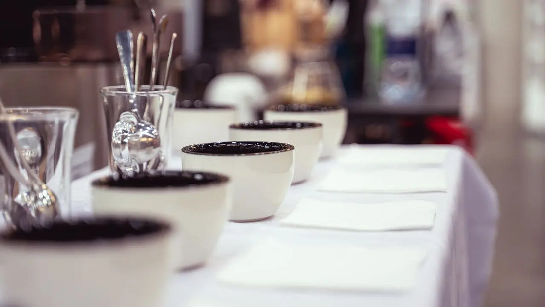 The Art of coffee cupping