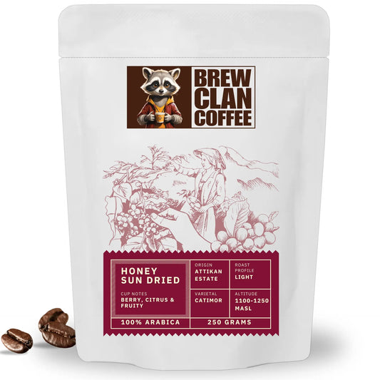 Attikan Estate Honey Sun Dried Arabica Specialty coffee