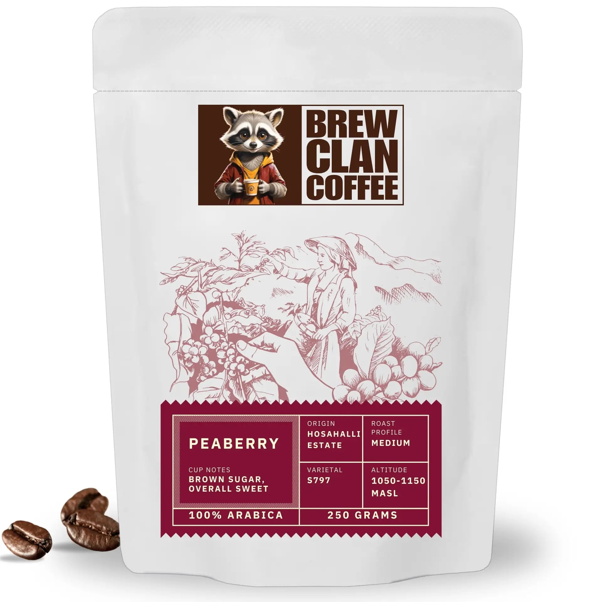 Peaberry - 100% Arabica Specialty Coffee